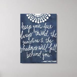 Sun Quote II Canvas Print