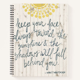 Sun Quote III Notebook