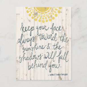 Sun Quote III Postcard