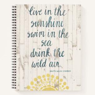 Sun Quote IV Notebook