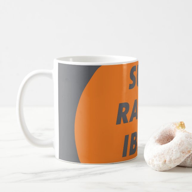 Sun Radio Ibiza Coffee Cup (With Donut)