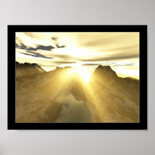 Sun Ray Poster