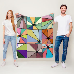 Sun Rays Fleece Blanket