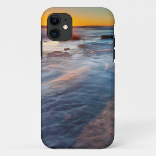 Sun rays illuminate the Pacific Ocean iPhone 11 Case