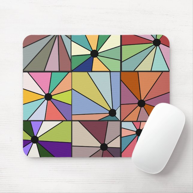 Sun Rays  Mouse Mat (With Mouse)