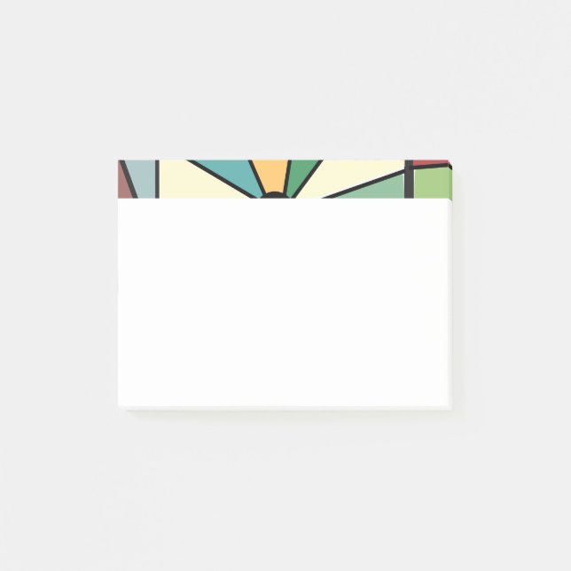 Sun Rays  Post-it Notes (Front)