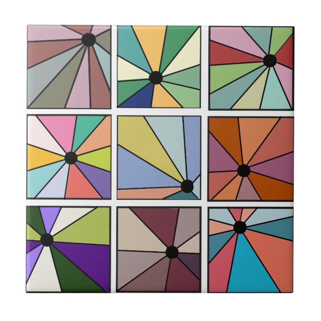 Sun Rays  Tile (Front)