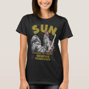 Sun Records Rockabilly Rooster Raglan T-Shirt