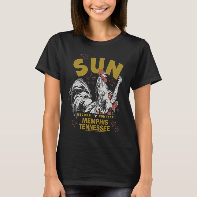 Sun Records Rockabilly Rooster T-Shirt (Front)