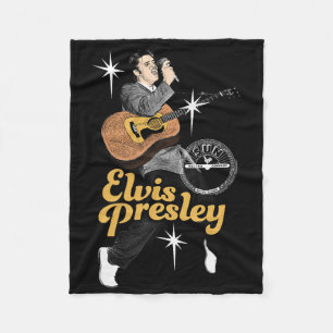 Sun Records X Elvis Presley Dancing With Stars Fleece Blanket