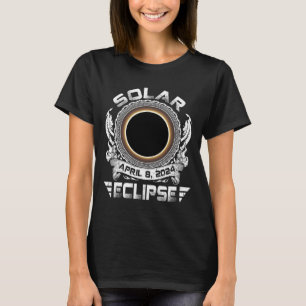 Sun Retro Solar Eclipse 2024 Totality April 8 Men T-Shirt