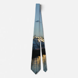 Sun rise on a farm called Poortjie south africa Tie