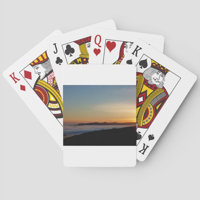 Sun Rise Playing Cards (Back)