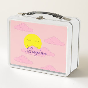 Sun Rising in Hazy, Pink Sky II: Metal Lunch Box