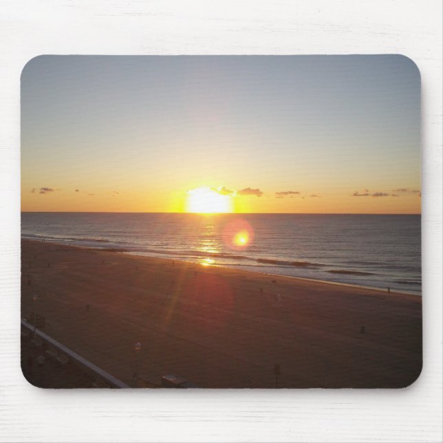 Sun Rising on the Atlantic Ocean Mouse Mat (Front)