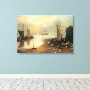 Sun Rising Through Vapour by Joseph Turner Canvas Print