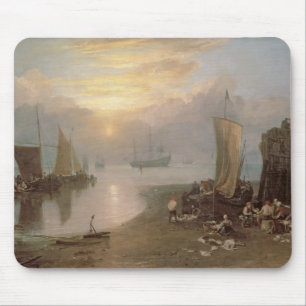 Sun Rising Through Vapour Mouse Mat