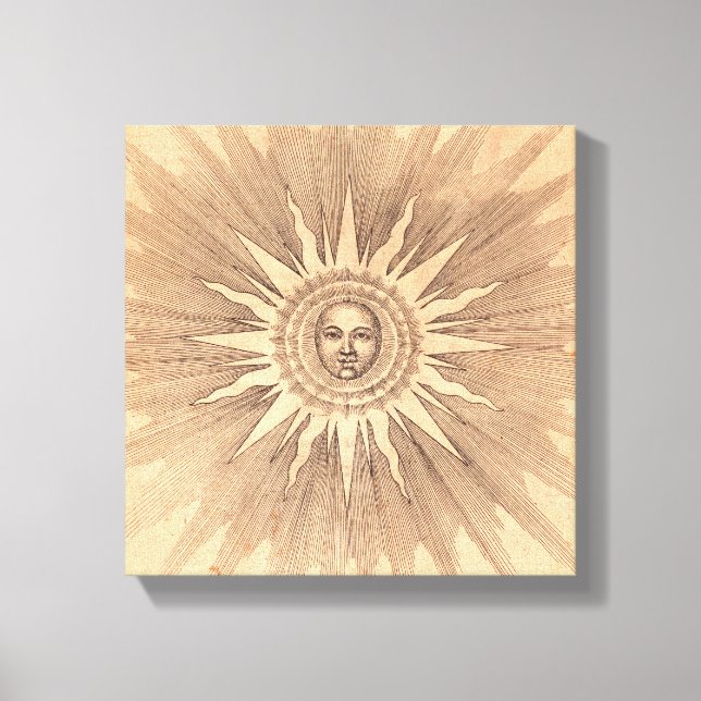 Sun | Robert Fludd | Canvas Print (Front)
