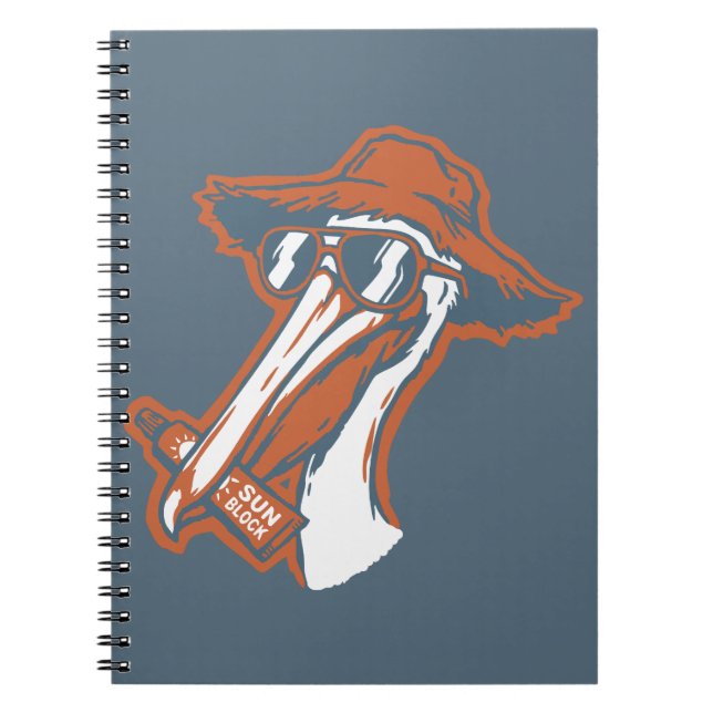 Sun-safe Pelican Notebook (Front)
