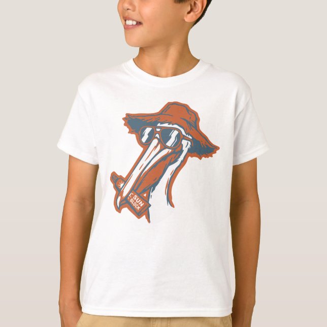 Sun-safe Pelican T-Shirt (Front)