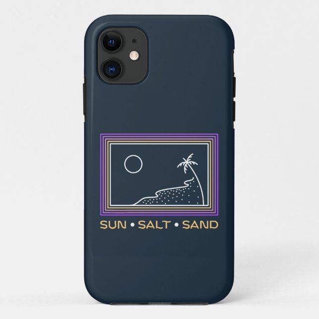 Sun Salt Sand 1 Case-Mate iPhone Case (Back)