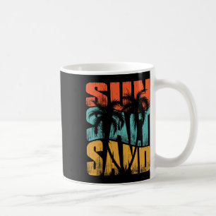 Sun Salt Sand Beach Sunset Summer Vacation Christm Coffee Mug