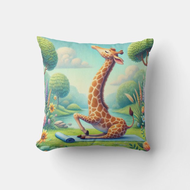 Sun Salutation Cushion (Front)