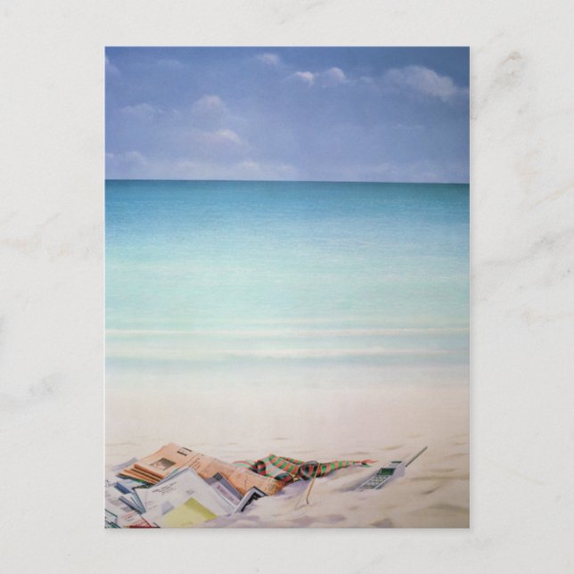 Sun Sand and Money I Postcard (Front)