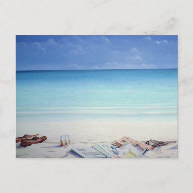 Sun Sand and Money II Postcard (Front)