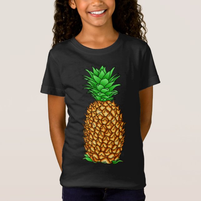 Sun Sand Pineapple In Hand Summer Pineapple T-Shirt (Front)