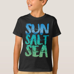 Sun Sand Sea Salt Beach Cruise Ship Summer Vacatio T-Shirt