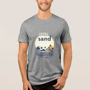 Sun, Sand, Sea Tri-Blend Shirt