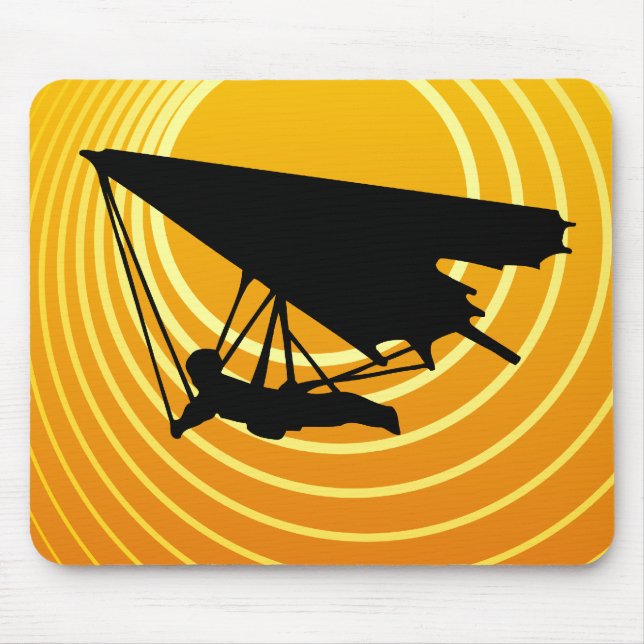 sun scene hang gliding mouse mat (Front)