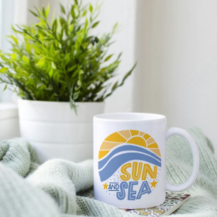 Sun, Sea and Summer Beach Coffee Mug