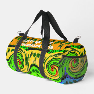 Sun, Sea, and Surf: I Love Surf  Duffle Bag