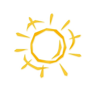 Sun Shine Minimalist Mug Simple Sun Art