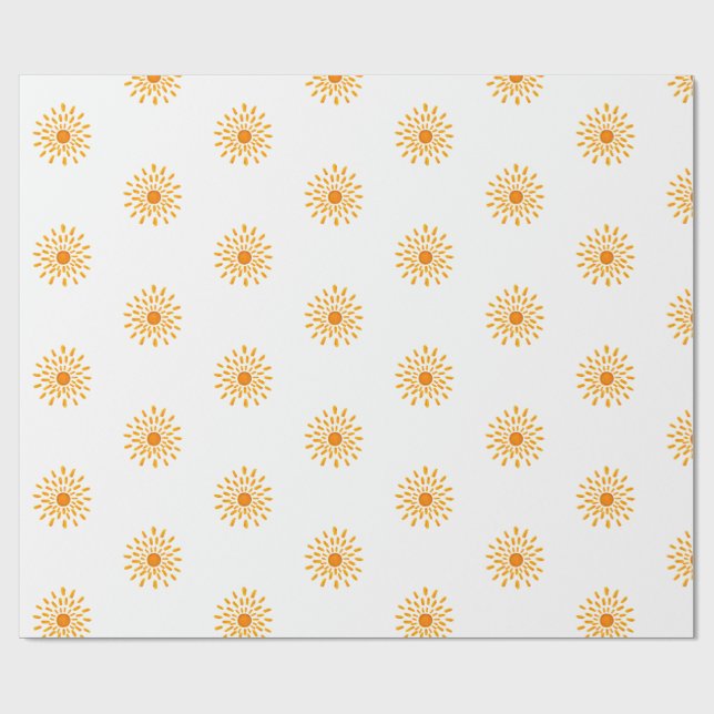 Sun Shine Wrapping paper (Flat)