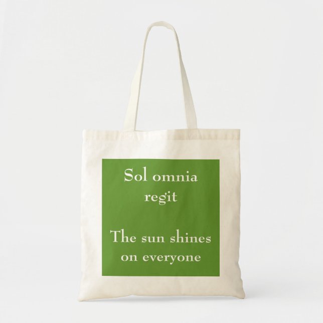 Sun shines on everyone bag (Front)