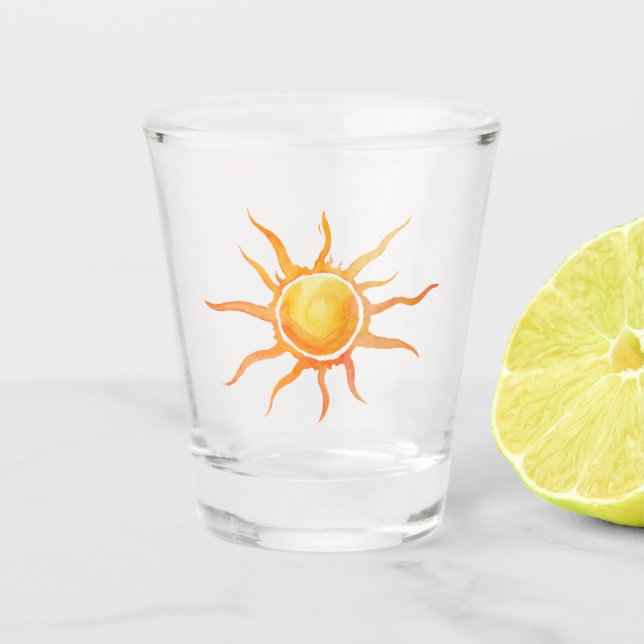 Sun Shot Glass (Front)