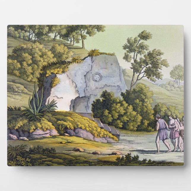 Sun shrine, Peru, from 'Le Costume Ancien et Moder Plaque (Front)