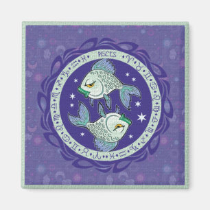 Sun Sign Pisces Magnet