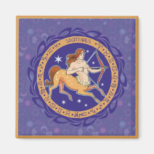 Sun Sign Sagittarius Magnet
