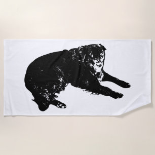 Sun Slow, Shadow Strong Beach Towel