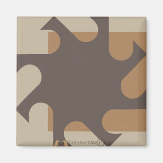 Sun Sponap beige Magnet 2