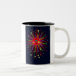 Sun Spots Two-Tone Coffee Mug