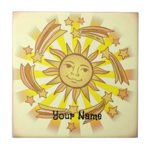 Sun Stars  Tile