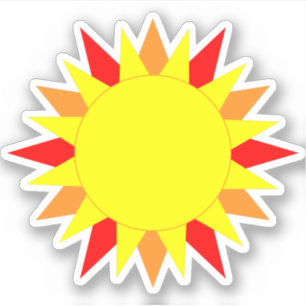 Sun Sticker
