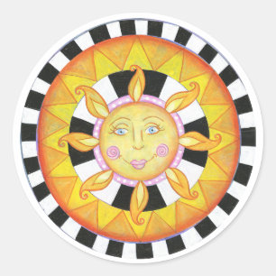Sun Sticker
