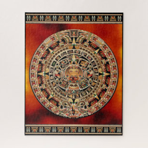 Sun Stone of Tenochtitlan Jigsaw Puzzle
