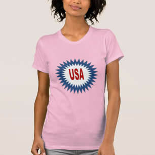 SUN SUN USA Pink T-shirt